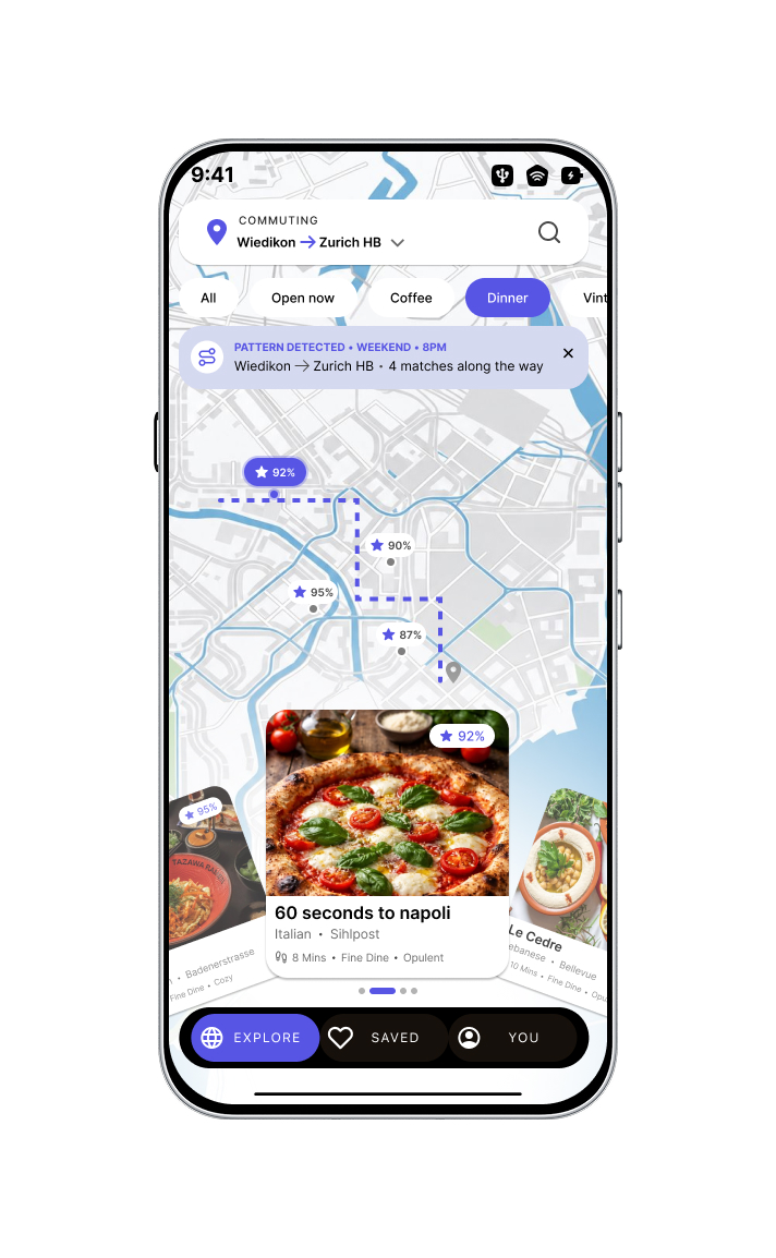 Pattern detected — new route